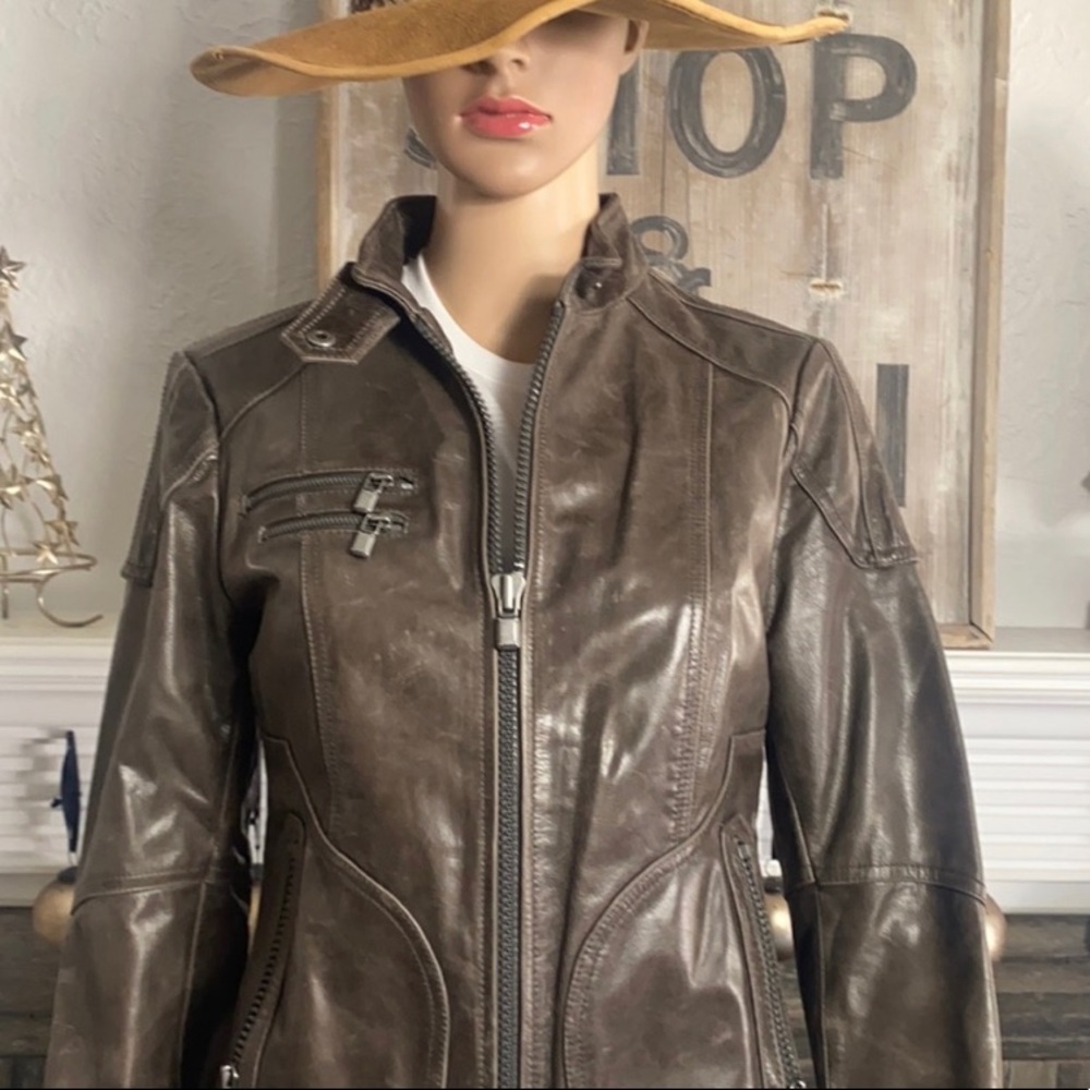 Gorgeous Laundry by Shell Segal Leather Jacket
